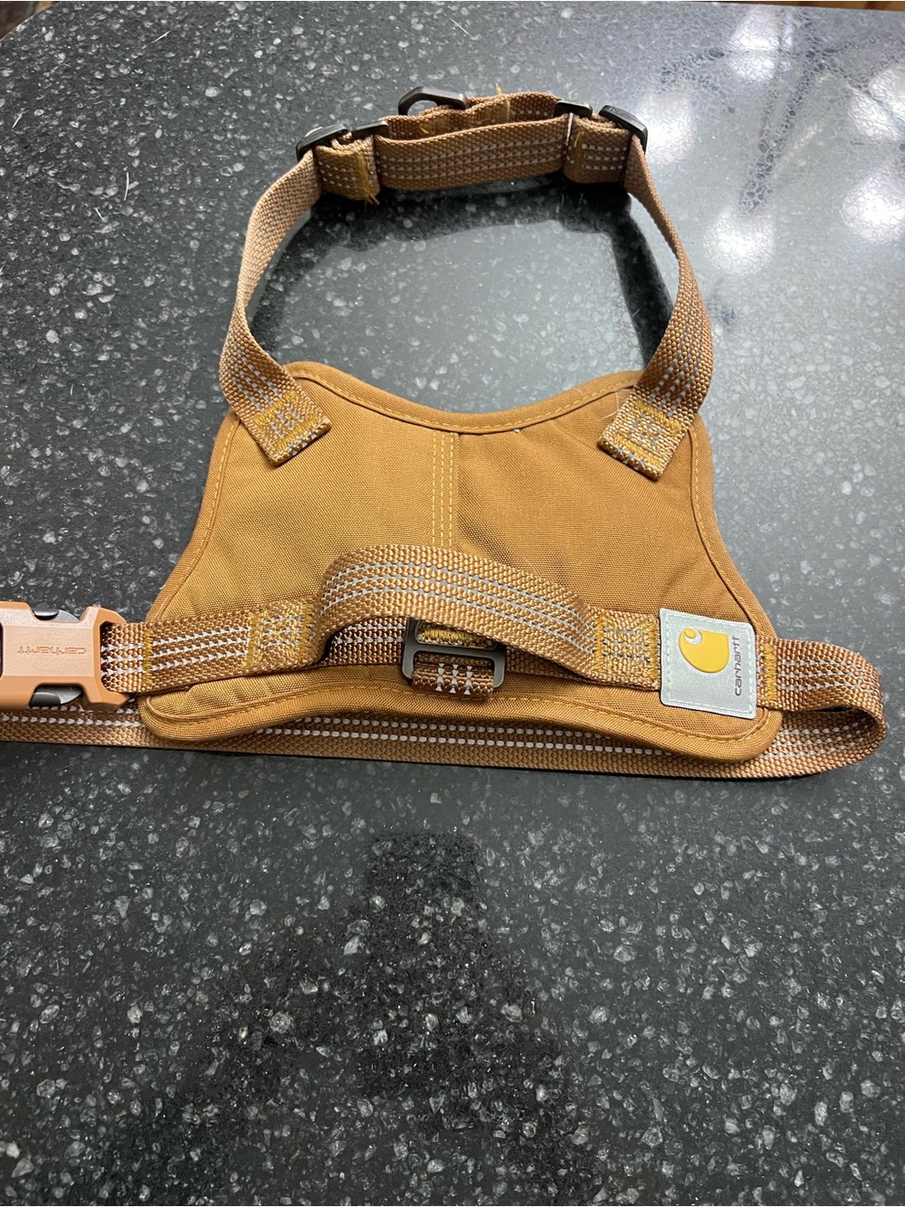 Carhartt Tan/Brown Canvas Dog Harness